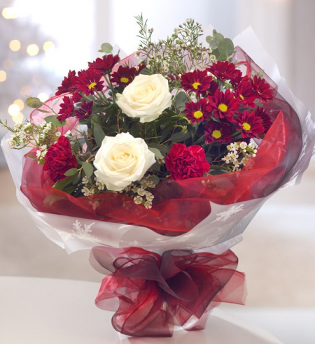 flowers as christmas gift